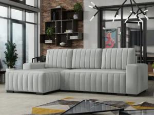 MIRJAN24 Ecksofa Hugo, mit Bettkasten und