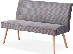 B&D home Essbank PAUL, gepolstert, Holzbeine