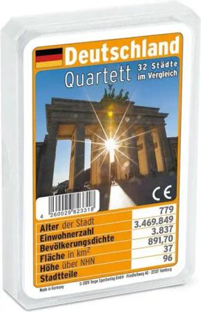 Cartamundi Spiel Deutschland-Quartett