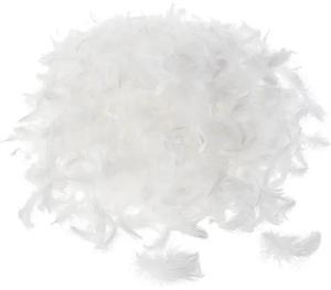 Bastelfedern Gänsefedern, 20 g