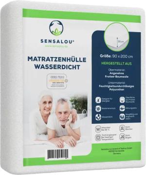 Encasing Matratzenbezug Rumdumbezug Matratzenschoner Sensalou, mit