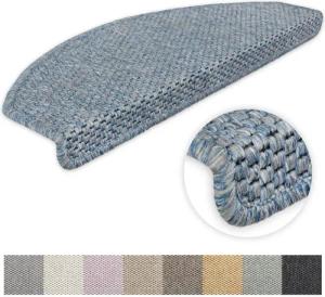 Metzker® Stufenmatte Stufenmatten Göteborg Halbrund Aquablau