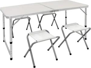 ECD Germany Campingtisch Gartentisch aus Aluminium