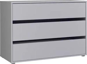 Container Schubkasteneinsatz TENSAS, Grau, mit 3