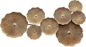 BOLTZE Wanddekoobjekt Wanddekoration „Farretti Gold“ –