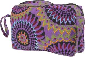 Guru-Shop Aufbewahrungstasche Boho Kosmetiktasche, Kramtäschchen aus