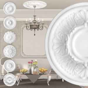 marbet design Wanddekoobjekt R-17 (Stuckrosette aus