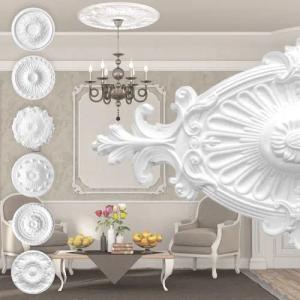 marbet design Wanddekoobjekt R-11 (Stuckrosette aus