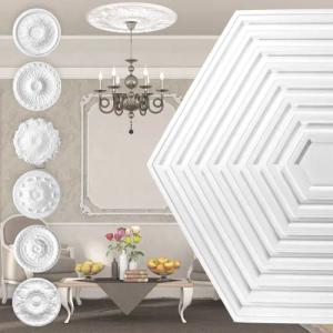 marbet design Wanddekoobjekt R-32 (Stuckrosette aus