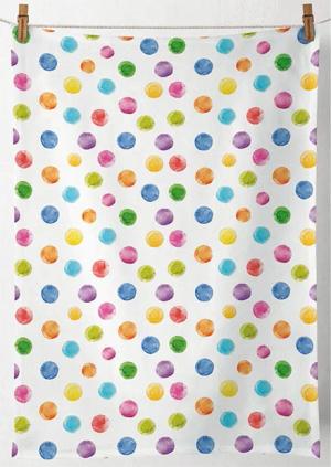 Ambiente® Geschirrtuch Polka Dots, (1-tlg., 1-teilig),