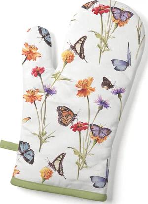 Ambiente® Topfhandschuhe Butterfly garden, (1-tlg., 1-teilig),