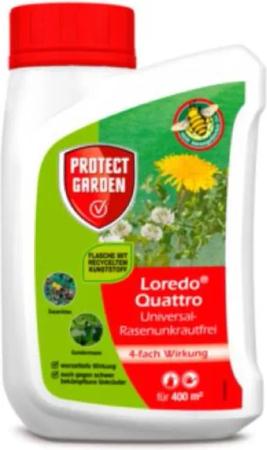Protect Garden Unkrautbekämpfungsmittel Loredo Quattro Universal-Rasenunkrautfrei,
