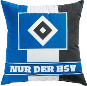 Hamburger SV Dekokissen HSV Kissen Blockstreifen