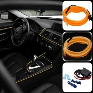 RECAMBO LED-Stripe-Profil Innenraumbeleuchtung Auto, Ambiente Beleuchtung,