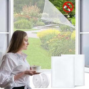 Coonoor Insektenschutz-Vorhang Moskitonetze für Fenster Fliegengitter