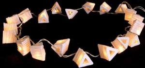 Guru-Shop LED-Lichterkette 20`er LED Lichterkette Lampions