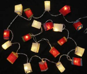 Guru-Shop LED-Lichterkette 20`er LED Lichterkette Lampions