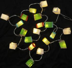 Guru-Shop LED-Lichterkette 20`er LED Lichterkette Lampions