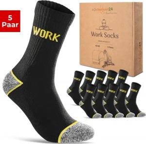 sockenkauf24 Arbeitssocken Herren WORK Socken verstärkte