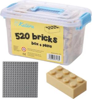 Katara Bausteine Box-Set mit 520 Steinen