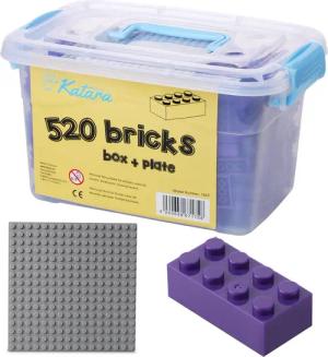 Katara Bausteine Box-Set mit 520 Steinen