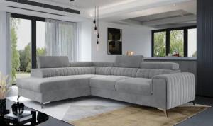 MOEBLO Ecksofa OLIVIER, mit Schlaffunktion und
