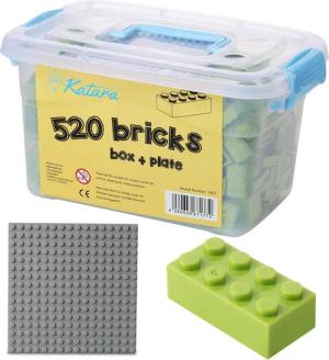 Katara Bausteine Box-Set mit 520 Steinen