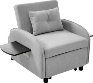 BlingBin Schlafsofa 3-in-1 Ausziehbares Einzel-Sofa-Liegestuhl, 1