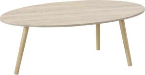 en.casa Couchtisch, »Viborg« Wohnzimmertisch 109,5x59,5x39,5cm Eicheoptik