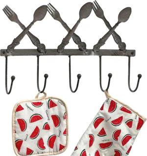 DanDiBo Handtuchhalter Handtuchhaken Handtuchleiste Küche Metall