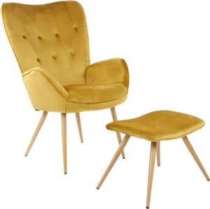 Albatros International Sessel Ohrensessel York gold