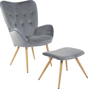 Albatros International Sessel Ohrensessel York grau