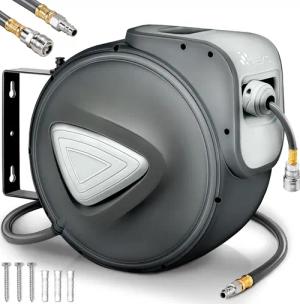 TRESKO Schlauchbox Druckluftschlauch Aufroller Automatik 10