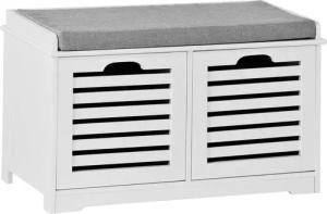 SoBuy Schuhbank FSR23, Sitzkommode mit 2