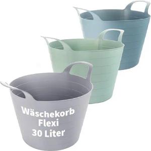 2friends Wäschewanne Wäschekorbset 3 Farbig (3er