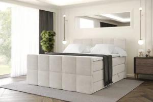 ALTDECOR Boxspringbett LIRO-Z KING (Multipocket-Matratze H4,
