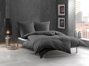 BETTWAESCHE-MIT-STIL Bettwäsche Mako Satin Damast Bettwäsche