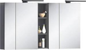 Lomadox Spiegelschrank MODENA-56 Badmöbel Spiegelschrank 140