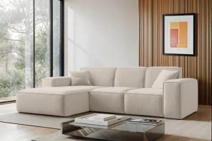Kaiser Möbel Ecksofa Eckcouch SIENA L-Form,