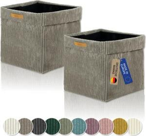 Lycce Regalkorb Kallax Boxen Cord 2er