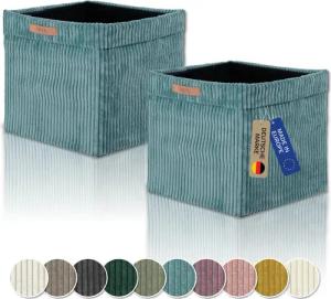 Lycce Regalkorb Kallax Boxen Cord 2er