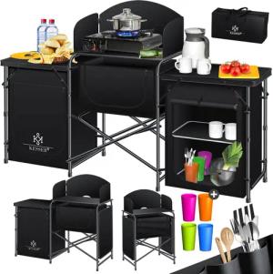 KESSER Campingschrank Campingschrank, Campingküche mit Aluminiumgestell