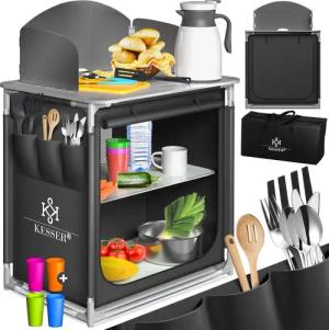 KESSER Campingschrank Campingschrank, Campingküche mit Aluminiumgestell