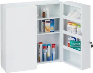 relaxdays Medizinschrank XXL 2 türig