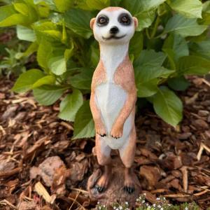 Online-Fuchs Gartenfigur Erdmännchen Deko Figuren im