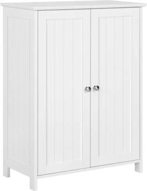 Yaheetech Badkommode Badezimmerschrank freistehender Badschrank Aufbewahrungsschrank,