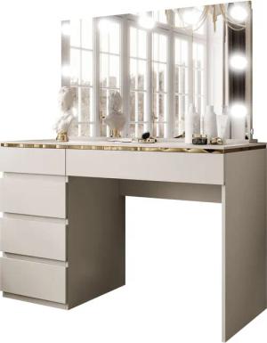 ALLHOUSE24 Schminktisch LAURA KACHMIR 120 cm