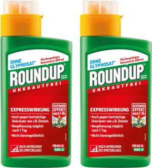 ROUNDUP Unkrautbekämpfungsmittel Express Konzentrat - 2x