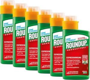 ROUNDUP Unkrautbekämpfungsmittel Express Konzentrat 6x 400
