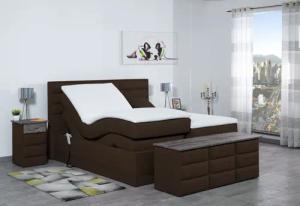 Meisterbetten Boxspringbett Pino (mit Motor, 7-Zonen